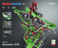 FischerTechnik Dynamic XXL 30% OFF - 1365-pc Motorized Marble Run 544619