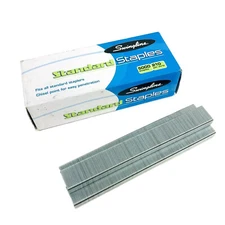 Swingline Staples, Standard, 1/4" Length, 210/Strip, 5000/Box, 1 Box (35108)
