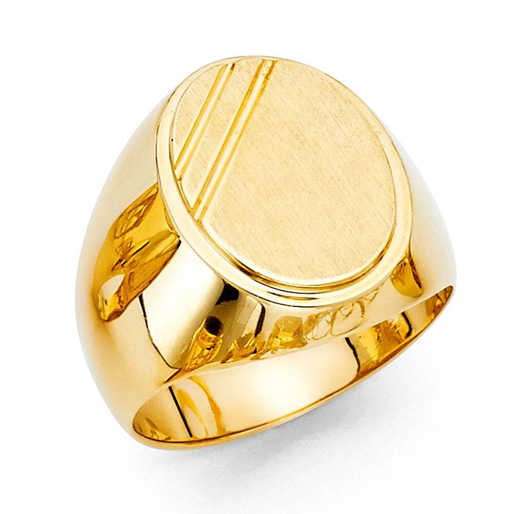 Mens gold ring weight clearance