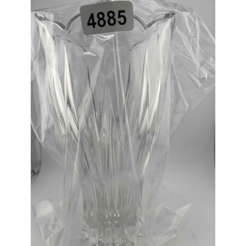 Crystal Vase Lotus Vintage Flower - Picture 8 of 8