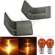 L&R Motor Rear Lens Cover Amber Bulbs For Harley Electra Glide Ultra Classic US