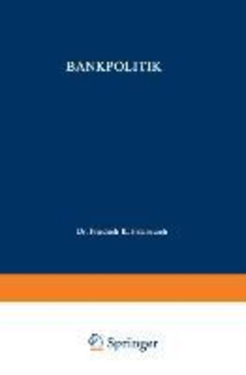 Friedrich K. Feldbausch | Bankpolitik | Taschenbuch | Deutsch |