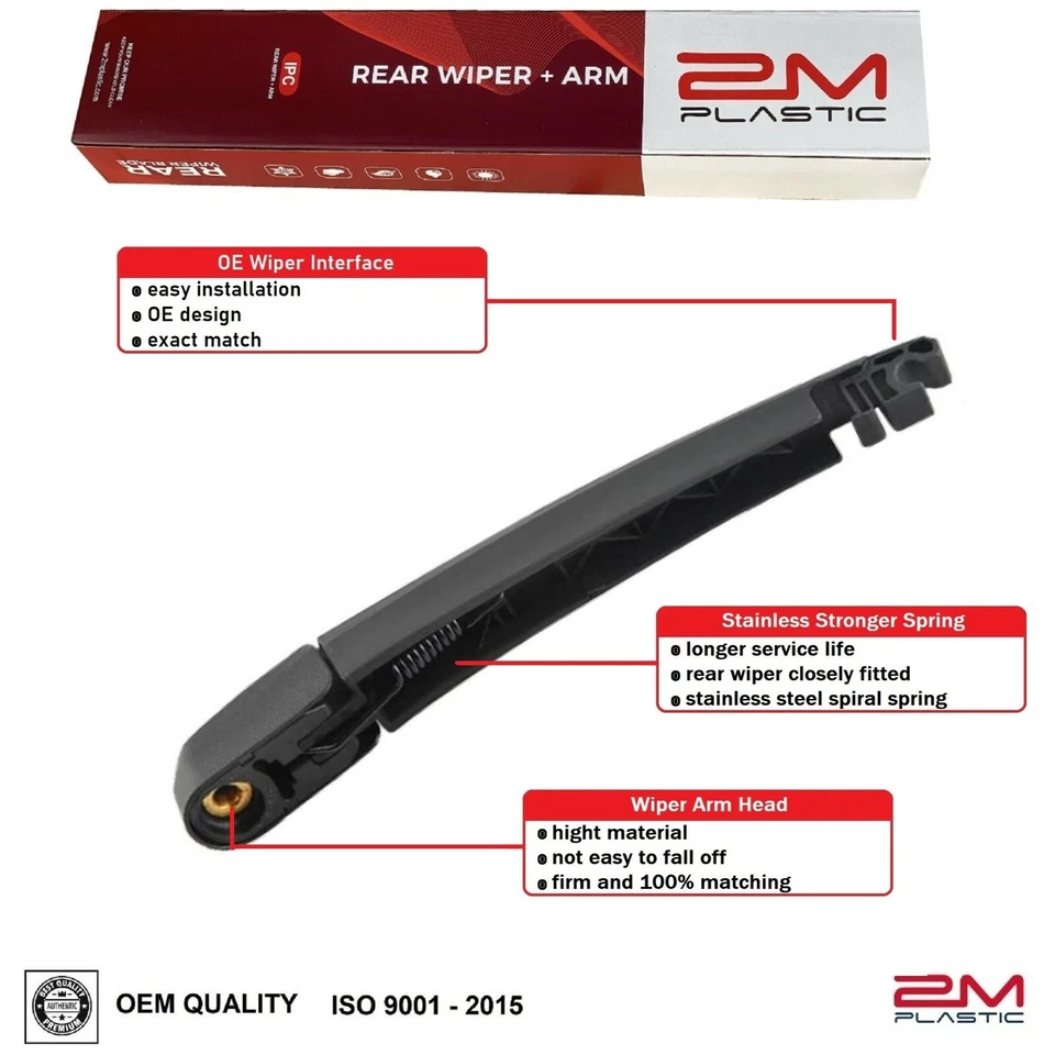 Brazo limpiaparabrisas trasero para Kia Sorento 2011-2015 988152F000 00009ADU11KA OEQuality Foto 2 de 3