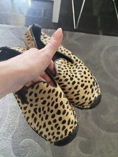 Whistles espadrilles size 3 Cheeta Print Very Good Condition