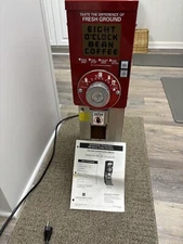 Grindmaster 875 Bulk Bean Commercial 3lb Coffee Grinder Red Eight O’clock Coffee