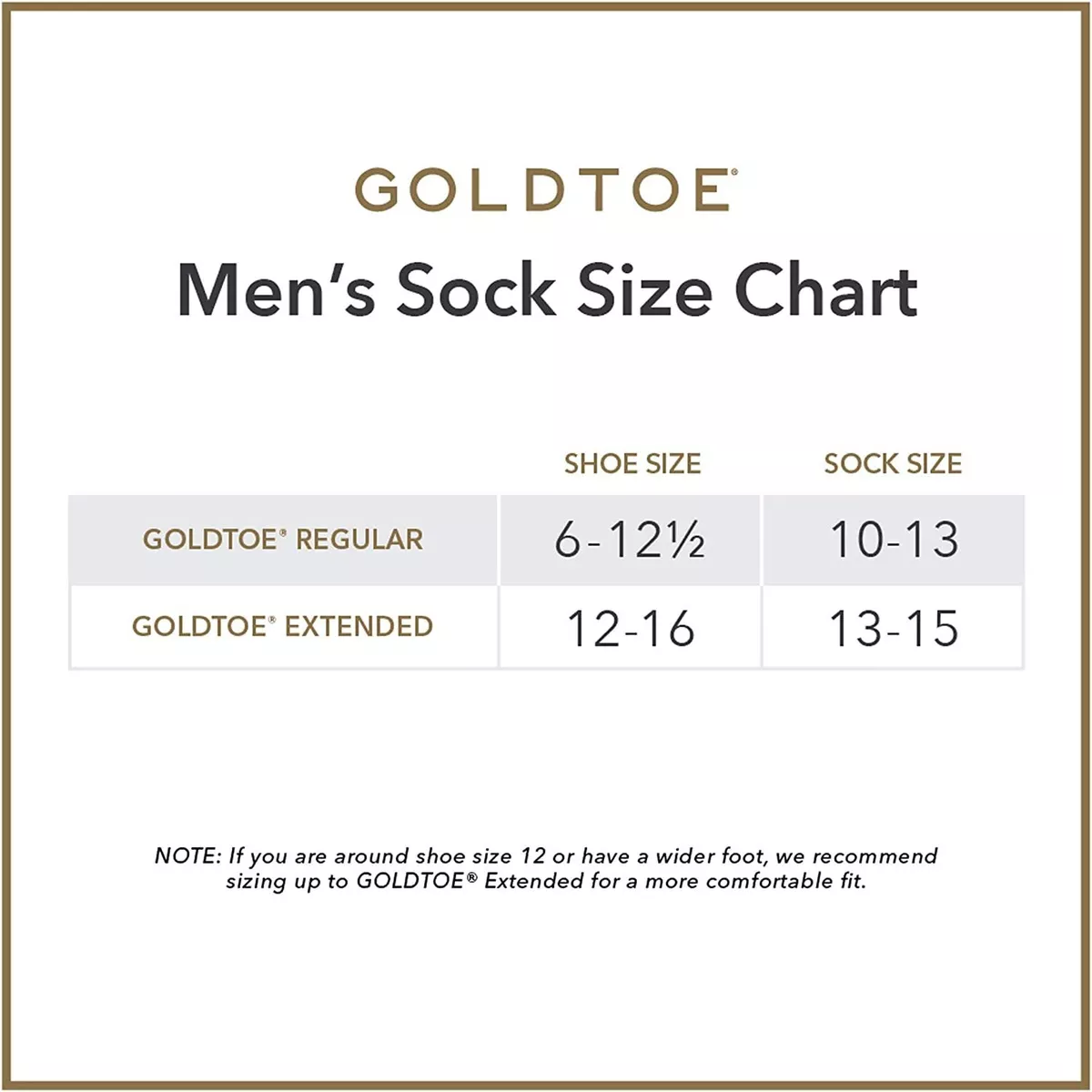 Men's sock size to shoe size sale