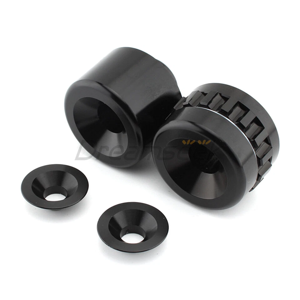 Handlebar Plug Grip End Cap for BMW F650GS F800GS R1200GS R1250GS S1000XR Black - Image 2 of 4