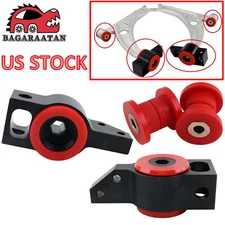 Front Lower Control Arm Bracket + Bushing Polyurethane For VW Golf Jetta Audi A3