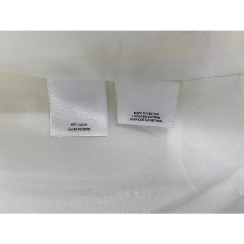 Le Suit NWT Two Piece Set 2 Button Notch Lapel Blazer Midi Skirt Ivory US 8 New - Picture 10 of 10