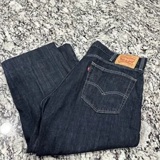 Levi's 559 Men Jeans 40x23 Hemmed Only 23” Relaxed Straight Mid Rise Mint