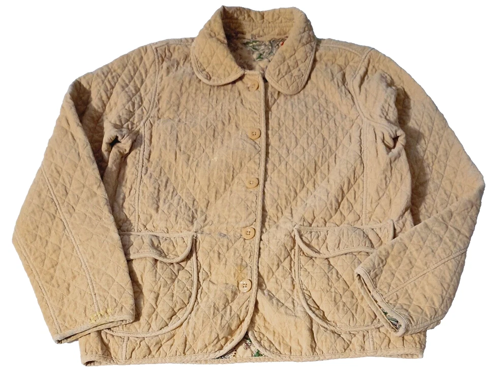 Blassport Women's Multicolored Reversible Quilted Jacket Size M Grandma Co - Image 2 of 4