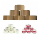 3/6/12 X BROWN/FRAGILE/CLEAR STRONG TAPE CARTONS SEALING ROLLS 48MM X 66M