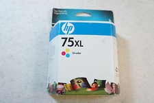 New Genuine HP 75XL Tri-Color Ink Cartridge CB338WN Sealed Box