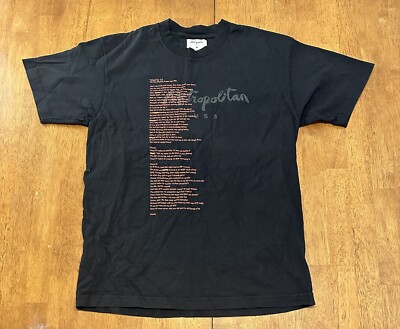 Metropolitan USA T Shirt Medium Tried By 12 Streetwear East Flatbush Project