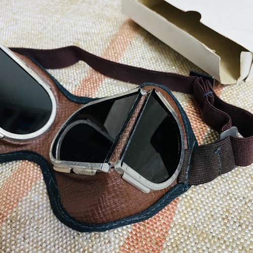 Gafas protectoras soviéticas. Gafas oscurecidas rusas. Uniformes URSS. Steampunk. - Imagen 4 de 10