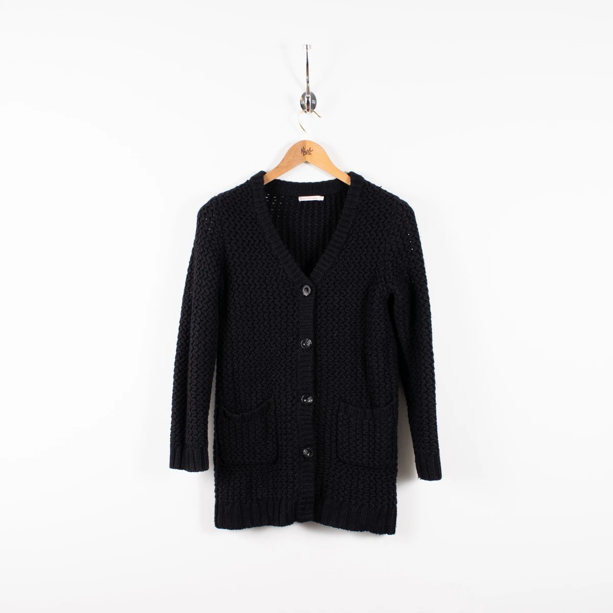 Calvin klein black cardigan sweater Clearance