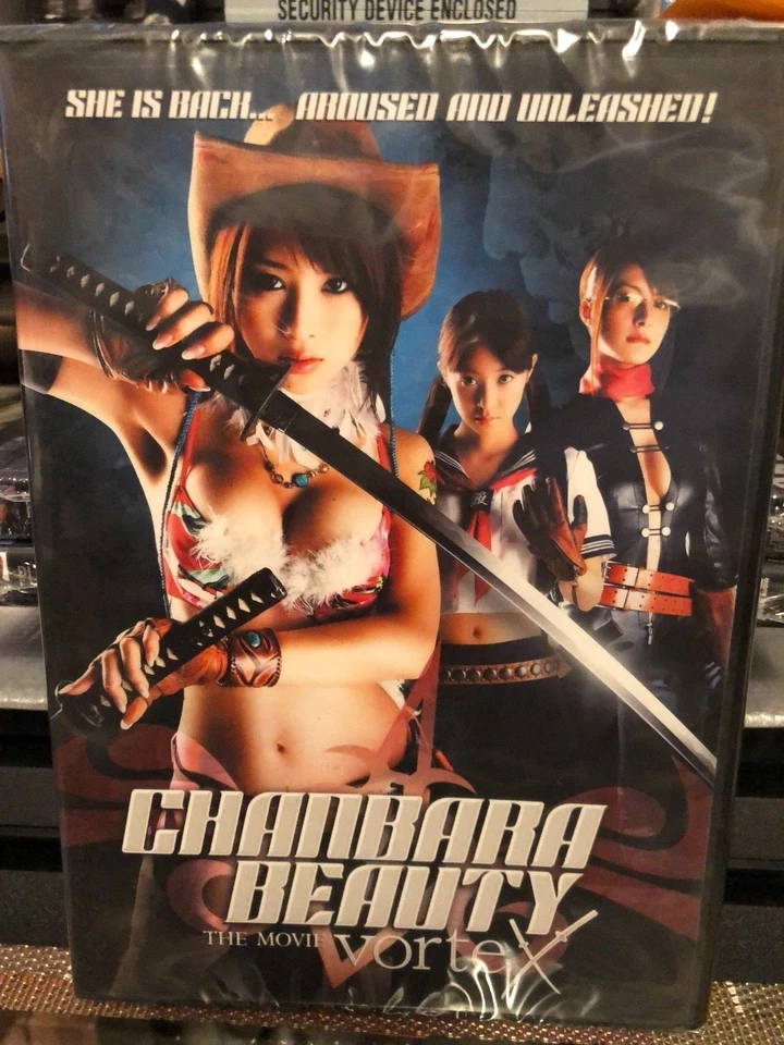 Chanbara Beauty: The Movie - Vortex (DVD) Tsuyoshi Shoji, Rika Kawamura, NEW! Foto 2 de 3