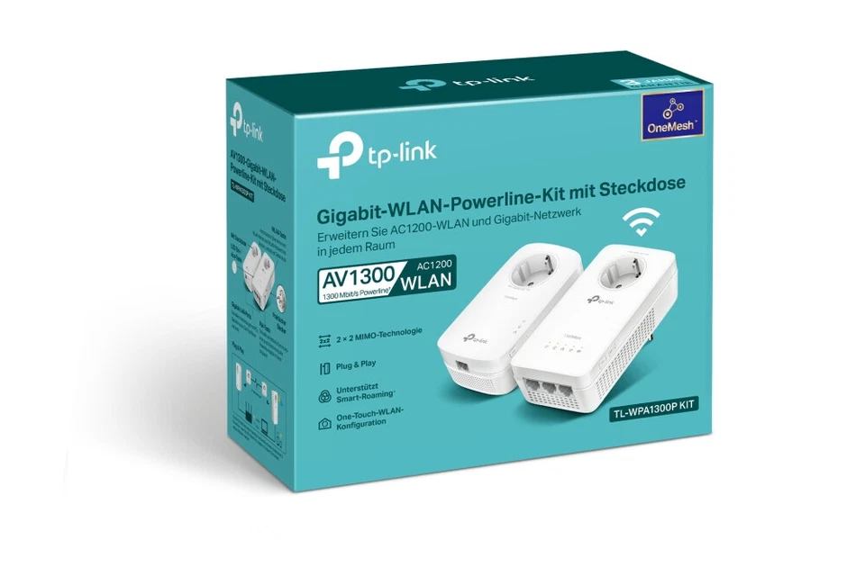 * TP-Link TL-WPA1300P KIT (DE) Power WLAN V3 - Bild 3 von 4