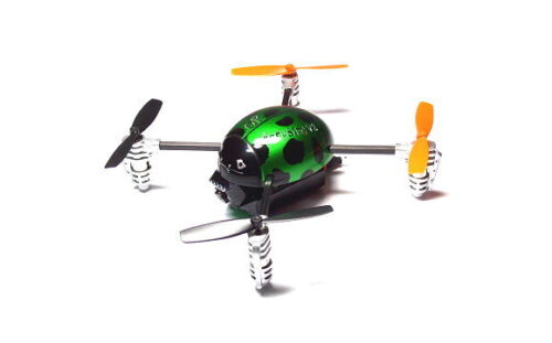 Walkera QR Green Ladybird V2 Quadcopter & DEVO F4 Transmitter FPV (Mode 1) QC500 - Picture 8 of 12