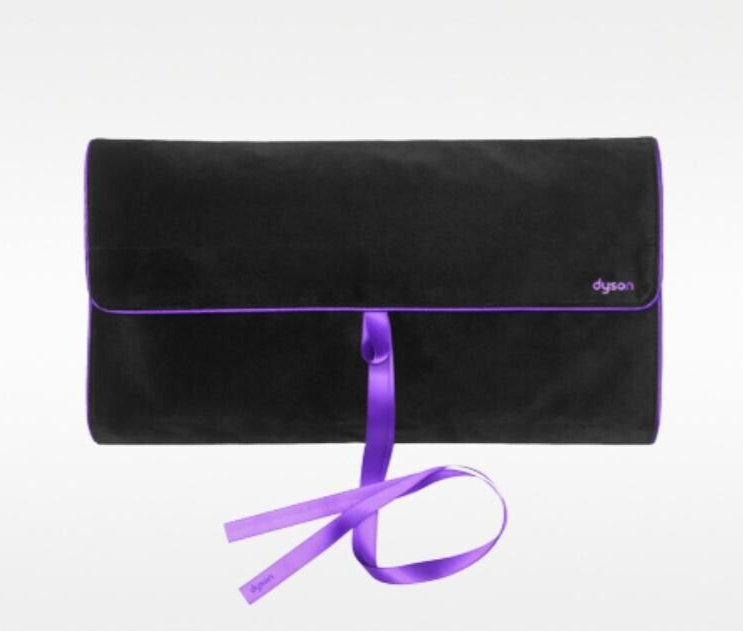 Genuine Dyson Airwrap Multi Styler Travel Pouch Purple & Black Storage
