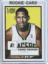 Danny Granger-Indiana Pacers-2005-06 Topps Style Basketball Rookie Card #157. rookie card picture