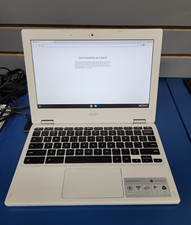 Acer Chromebook White CB3-132 Series Model N15Q8 Reset No Charger