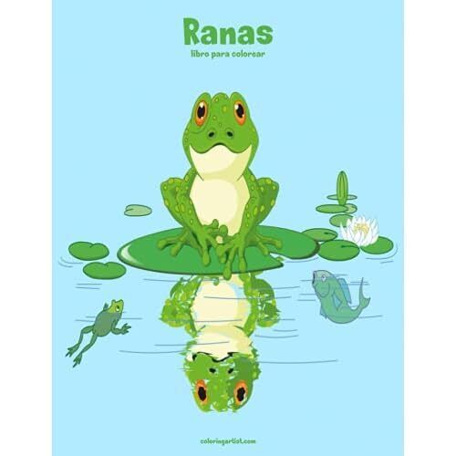 Ranas libro para colorear 1 by Nick Snels (Paperback, 2 - Paperback NEW Nick Sne - Picture 1 of 2