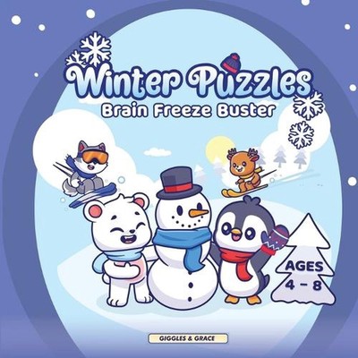 Winter Puzzles: Brain Freeze Buster by Victoria Wintersberger Paperback Book