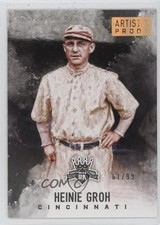 2017 Panini Diamond Kings Artist's Proof Gold /99 Heinie Groh #46 1k9t