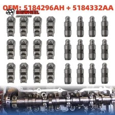 24 Set For 2011-2021 JEEP DODGE CHRYSLER 3.6L ROCKER ARMS & VALVE LIFTERS KIT