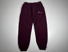 Champion Joggers Women Medium Burgundy Lounge Athletic Sweatpants