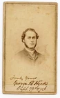IDd ink signed CDV Civil War captain 79th Ohio Metropolitan Gallery Nashville TN