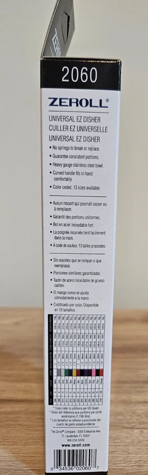 Zeroll ~ Universal EZ Disher ~ Rosa ~ 2060 Foto 2 de 3