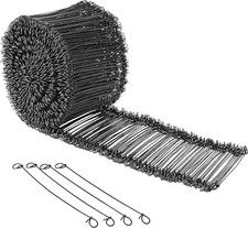 Metal Multi Purpose REBAR REINFORCING MESH Loop Ties (100mm, 150mm and 200mm)