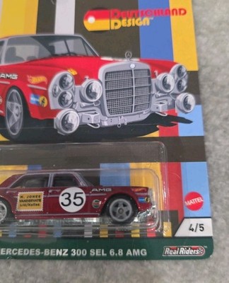 Hot Wheels Mercedes-Benz 300 SEL 6.8 AMG Car, Scale 1:64