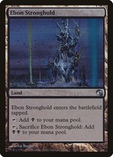 LP - Foil - Ebon Stronghold - 25 - Premium Deck Series: Graveborn