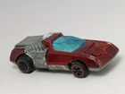Vintage Hot Wheels Redline 1971 Red Noodlehead US White Interior