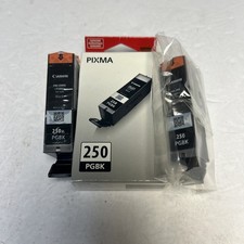 Genuine Canon 250XL  2 250 PGBK Pixma Ink Cartridge - Black New