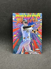 2025 Topps Chrome Brent Rooker #PP-3 Power Players Oakland Athletics SSP