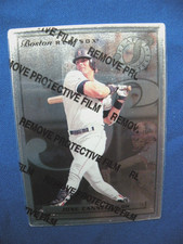 1996 Donruss Leaf Metal Baseball Jose Canseco Boston Red Sox #47