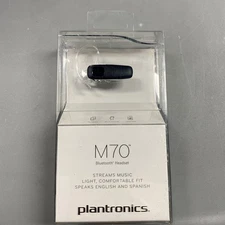 NEW Plantronics M70 Mobile Bluetooth Headset Hands-Free HD Voice NIB sealed
