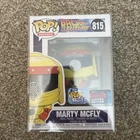 Funko Pop Movies Back to the Future Marty Mcfly Fall Convention #815 w/Protector