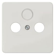 Siemens 5TG1828-2 Antennen-Abdeckplatte TV/RF/SAT, 65x65mm, weiß (02010487 )