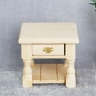  1:12 Mini House Möbel Modell Nachttisch Schubladen Schrank Gitter Arche Mini
