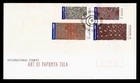 DR WHO 2003 AUSTRALIA FDC PAPUNYA TULA ART COMBO $3.30 R82921
