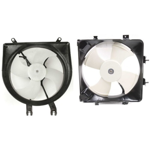 Radiator Cooling Fan w/ A/C Condenser Fan For 1992-95 Honda Civic, Toyo Design - Picture 1 of 9