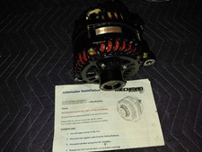 Mechman 6 phase 270 amp alternator for Nissan 350z / Infinity G35 Powder Black