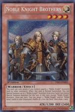 Noble Knight Brothers - PRIO-EN081 - Secret Rare - Unlimited Edition NM Yugioh P