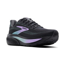 Brooks Ghost 17 Women's Running Shoes, Grey / Clearwater / Purple (NEW)
