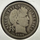 1906 10C Barber Dime (89150)